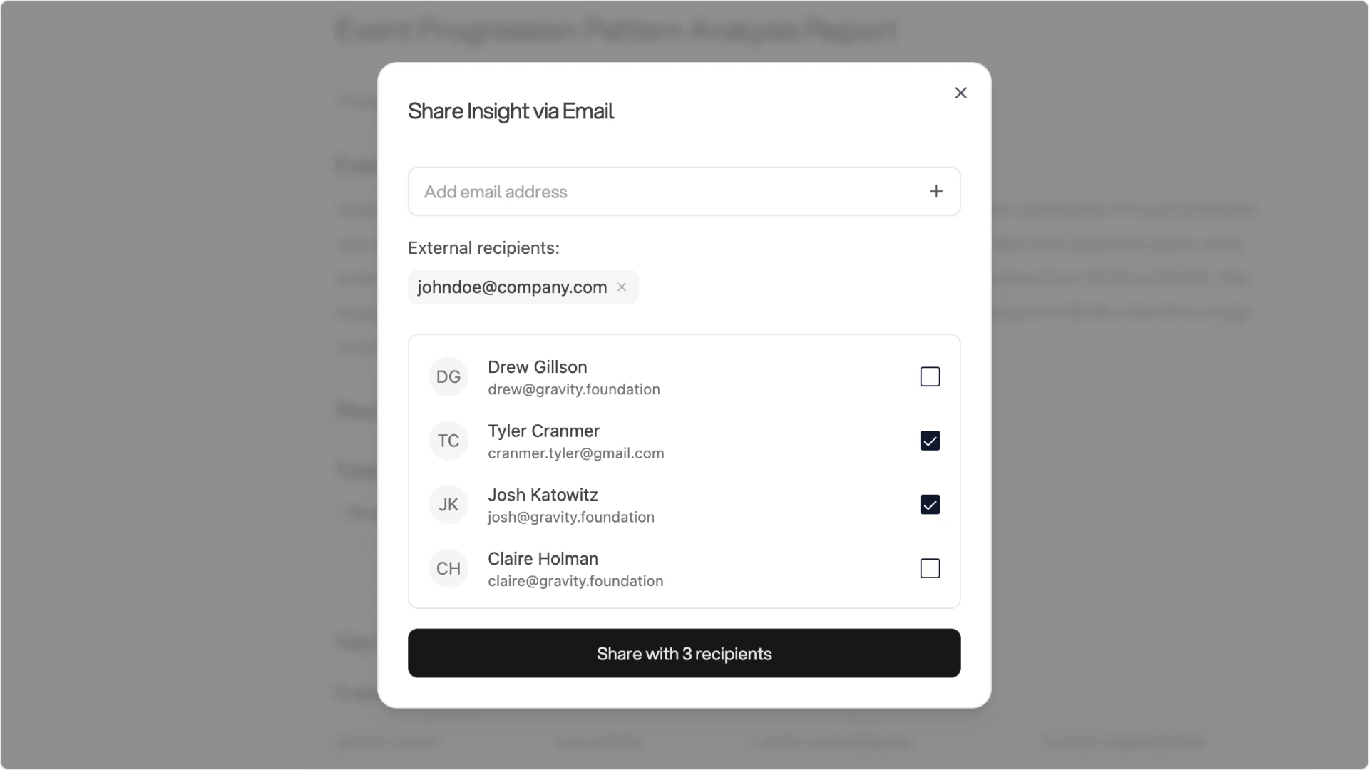 Share Modal